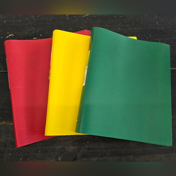 Bundle of 3 Wexford 3-ring Poly Binder 1 inch - Picture 1 of 3